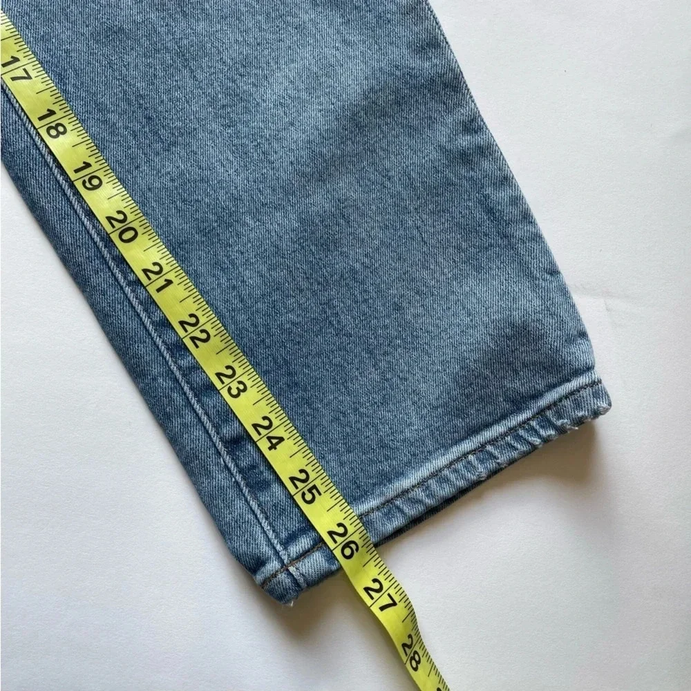 J. Crew High Rise Distressed Vintage Cropped Jeans Size 29